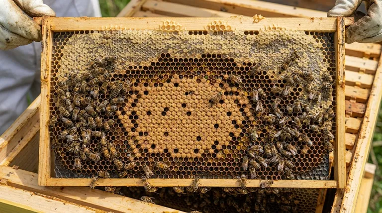 What should I look for in a bee frame? A Beekeeper's Guide to Hive Health Assessment