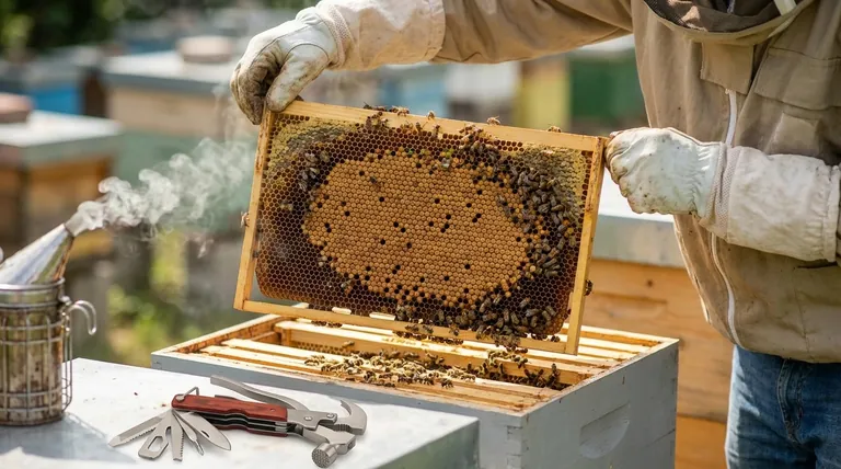 Como você pode saber se uma colmeia de abelhas está saudável? Sinais Chave de uma Colmeia Próspera
