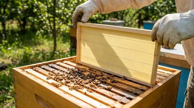 كم مرة يجب أن أستبدل إطارات الخلية؟ خطة تدوير لمدة 4-5 سنوات للحصول على نحل أكثر صحة