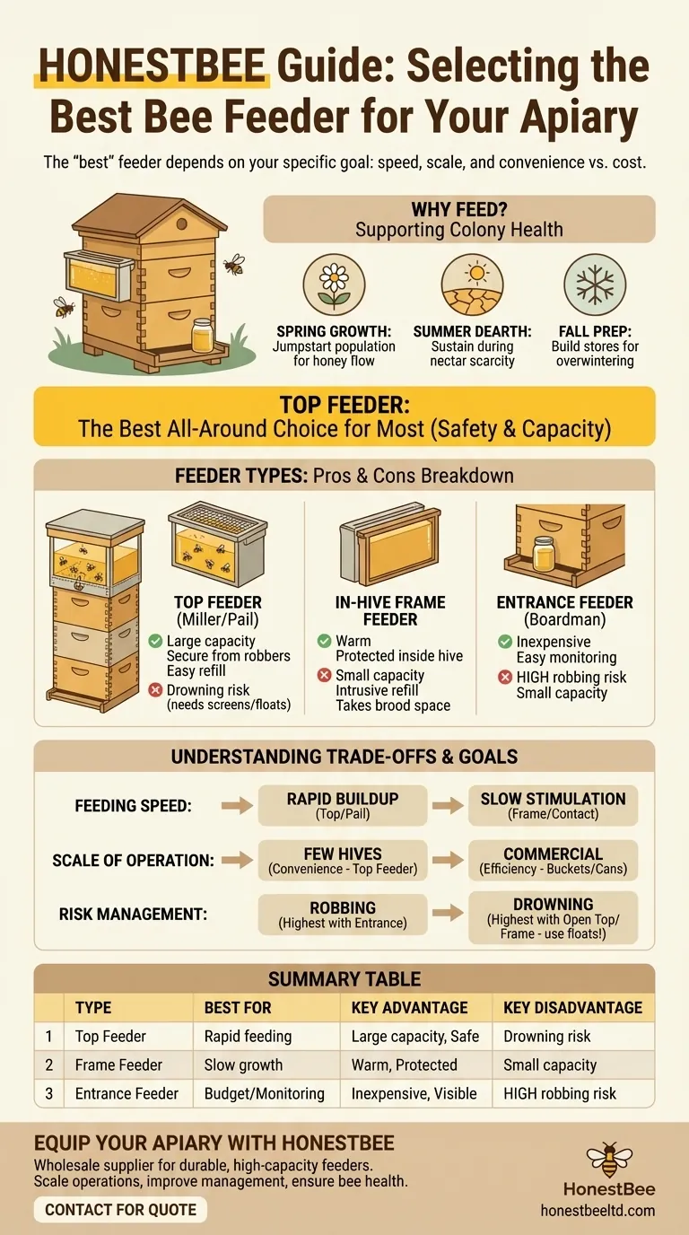 Qual è la mangiatoia migliore per le api? Scegli la mangiatoia giusta per il successo del tuo alveare Guida Visiva