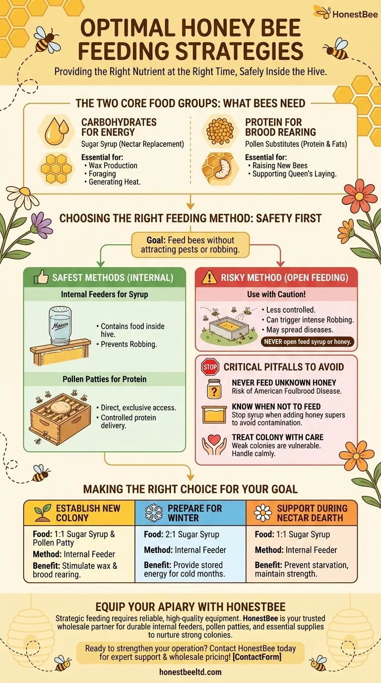 Qual é a melhor forma de alimentar abelhas? Um Guia Estratégico para Colmeias Saudáveis Guia Visual