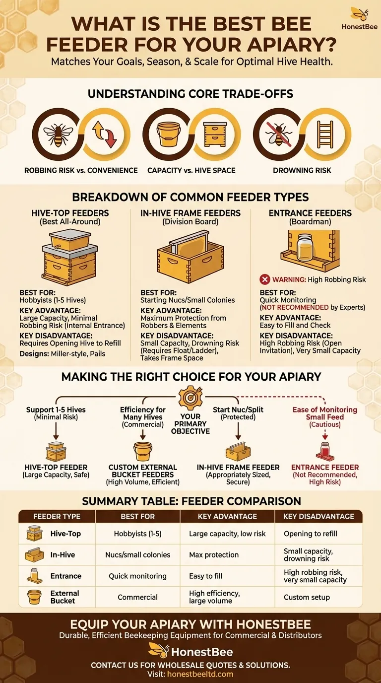 巣箱に最適なミツバチ給餌器は何ですか？養蜂場の規模に合った給餌器を選びましょう ビジュアルガイド