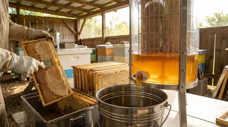 Qual é o propósito de um extrator de mel? Colheita eficiente de mel e preservação do favo