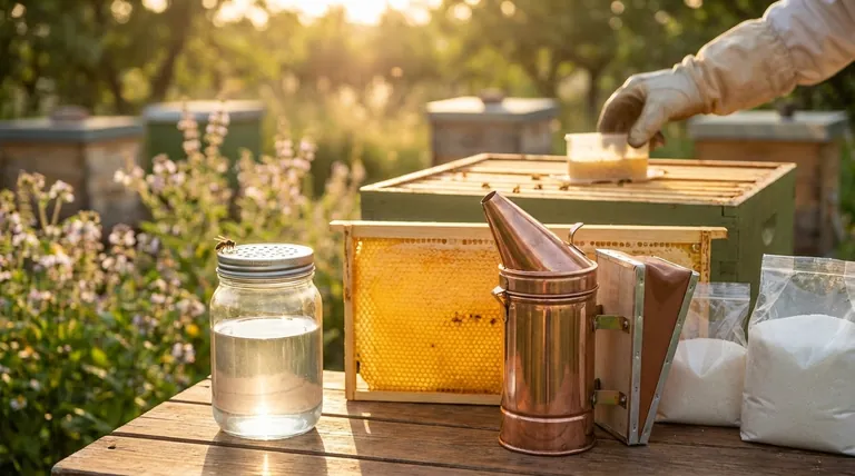 Faut-il donner du miel ou de l'eau sucrée aux abeilles ? Le choix le plus sûr pour des ruches saines