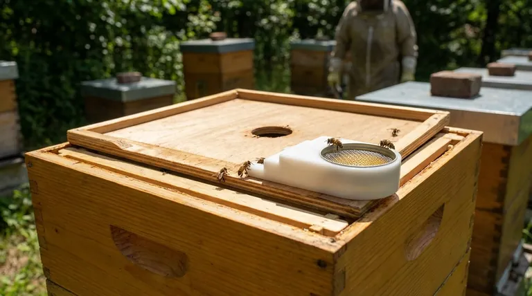 Do you use an inner cover with a top feeder? Ensure Bee Safety and Efficient Feeding