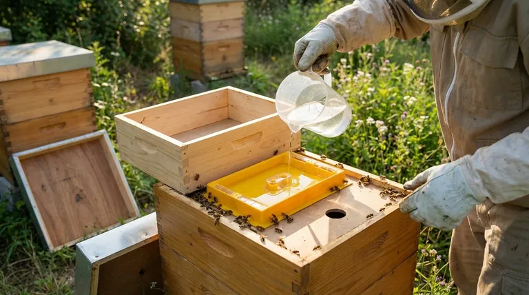 How to use a top feeder in a beehive? A Guide to Effective Beehive Feeding