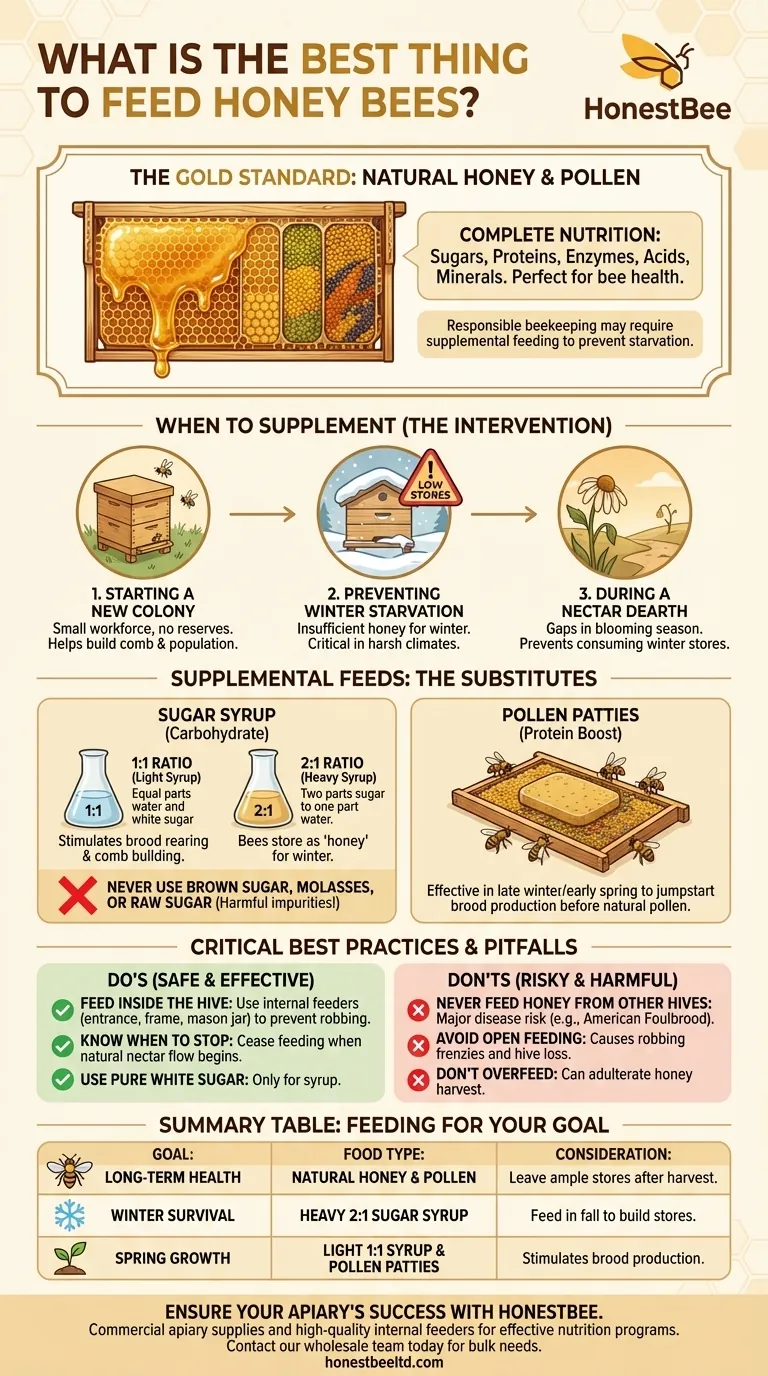 ¿Cuál es la mejor alimentación para las abejas melíferas? Asegure la salud de la colonia con la nutrición adecuada Guía Visual