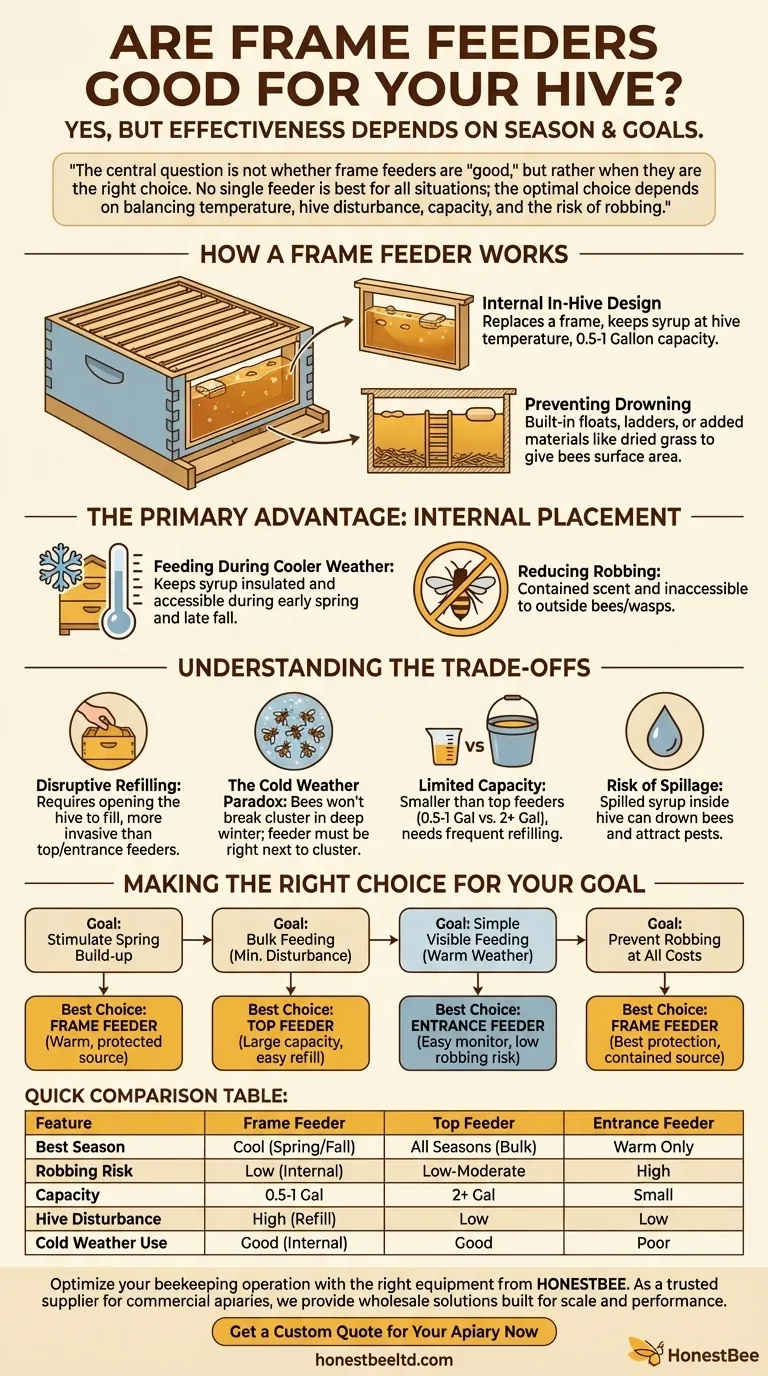 Are frame feeders good? Maximize Your Hive's Health with the Right Feeding Strategy Visual Guide