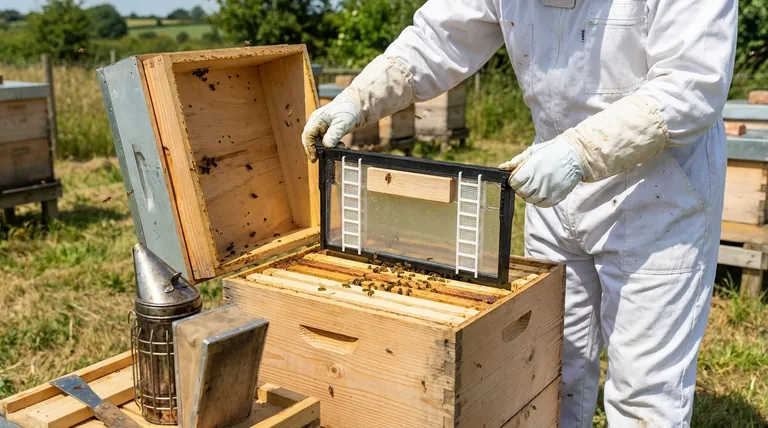 프레임 피더란 무엇인가요? 고용량, 안전한 벌통 내부 먹이 공급 솔루션