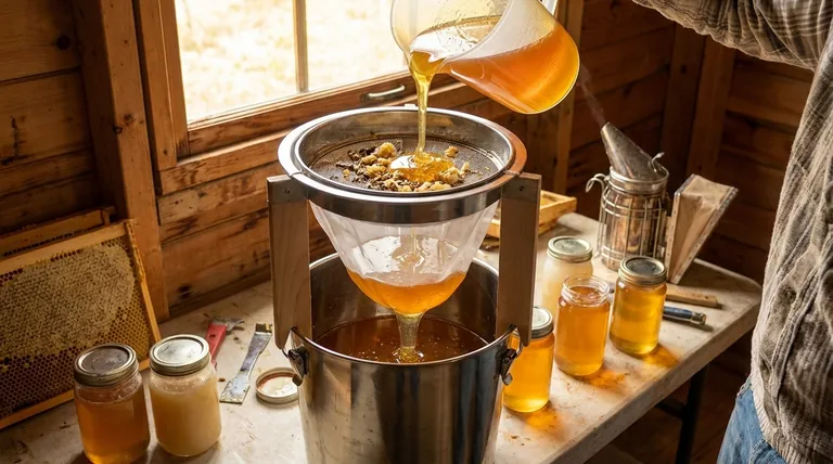 Quel tamis utiliser pour filtrer le miel ? La norme de 600 microns pour le miel brut et naturel