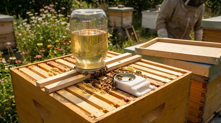 How to make a bee feeder with mason jar? A Simple DIY Guide for Beekeepers