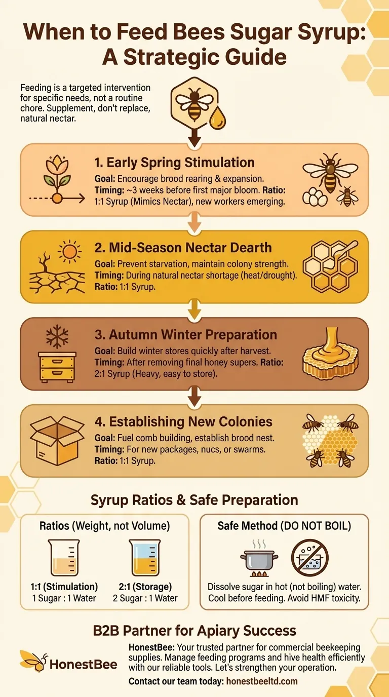 When to start feeding bees syrup? A Strategic Guide for Strong, Healthy Hives Visual Guide