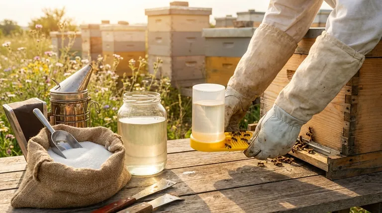 Was ist der beste Zucker für Bienenfutter? Verwenden Sie reinen weißen Zucker für gesunde Völker