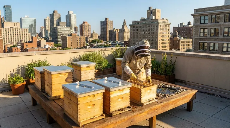 옥상에서 벌을 키울 수 있나요? 성공적인 도시 양봉을 위한 가이드