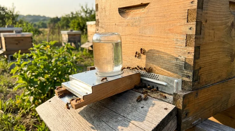 What is an entrance feeder? A Guide to Its Simple Design and High Robbing Risk