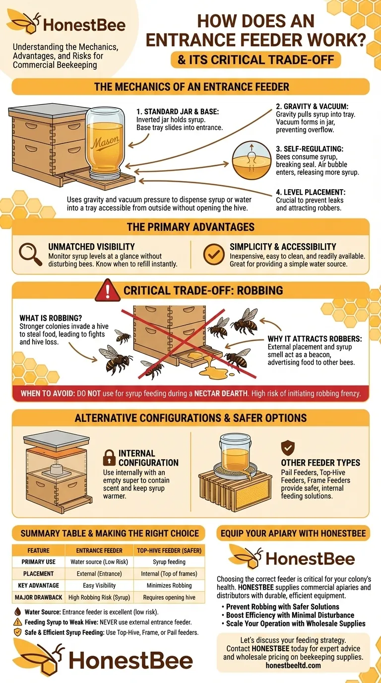 ¿Cómo funciona un comedero de entrada? Una guía de su mecánica simple y riesgos Guía Visual