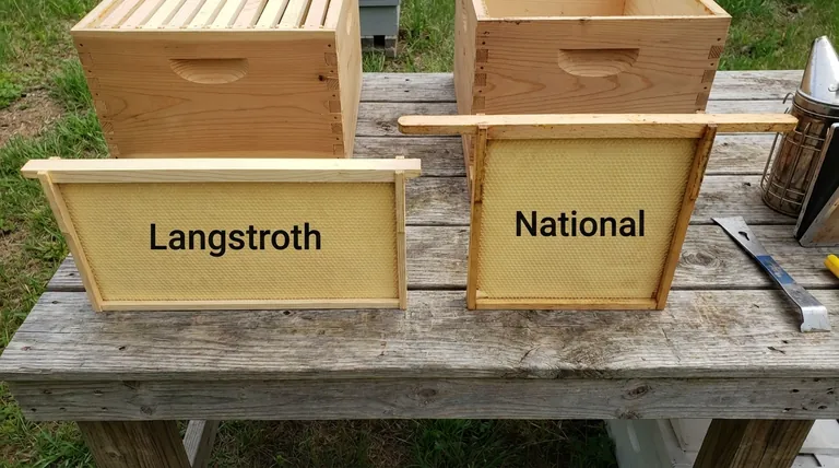 Quelle est la différence entre les cadres Langstroth et National ? Un guide pour choisir votre système de ruche