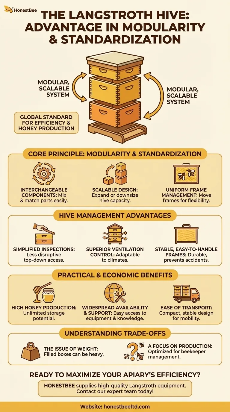 朗氏蜂箱有什么优点？解锁效率与高产蜂蜜 图解指南