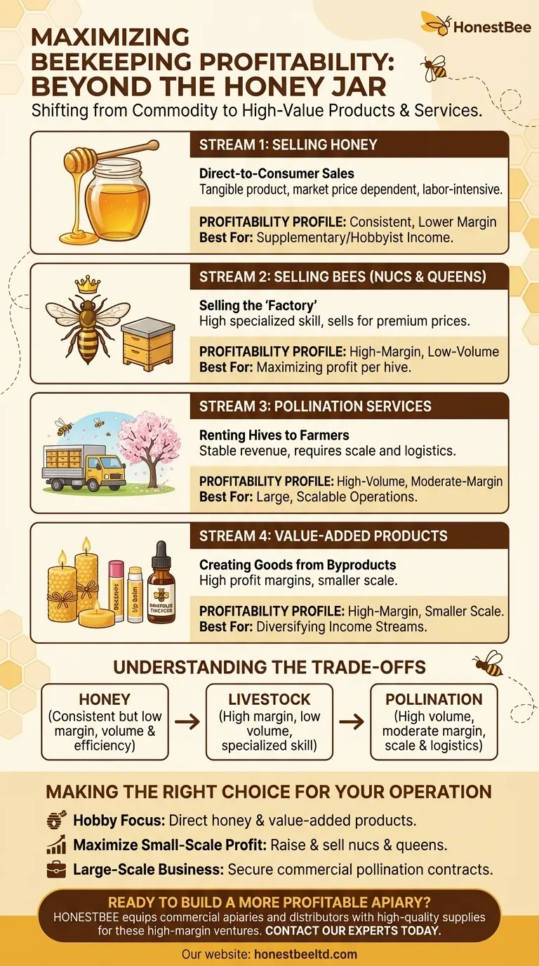 양봉에서 가장 수익성이 높은 부분은 무엇인가요? 고수익 수익원을 확보하세요 시각적 가이드