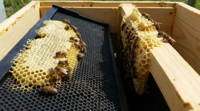 Les abeilles construisent-elles sur des cadres en plastique ? La clé d'une gestion réussie de la ruche