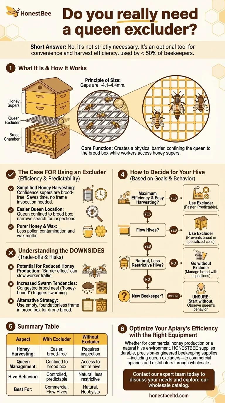 Brauchen Sie wirklich ein Absperrgitter? Vor- und Nachteile für Ihre Imkerei abwägen Visuelle Anleitung