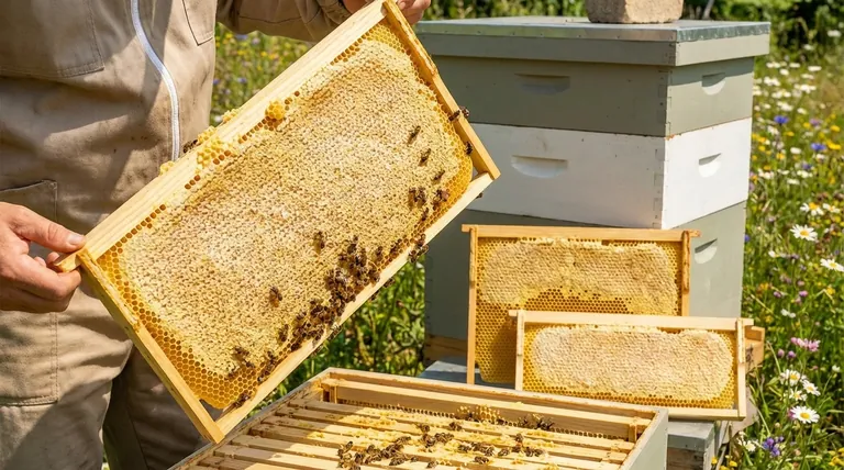 一个蜂巢框能产多少蜂蜜?使用合适的蜂巢框尺寸最大化您的收成