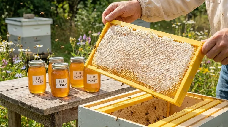 한 개의 벌집에서 나오는 꿀단지는 몇 개인가요? 수확량을 극대화하는 비결을 알아보세요