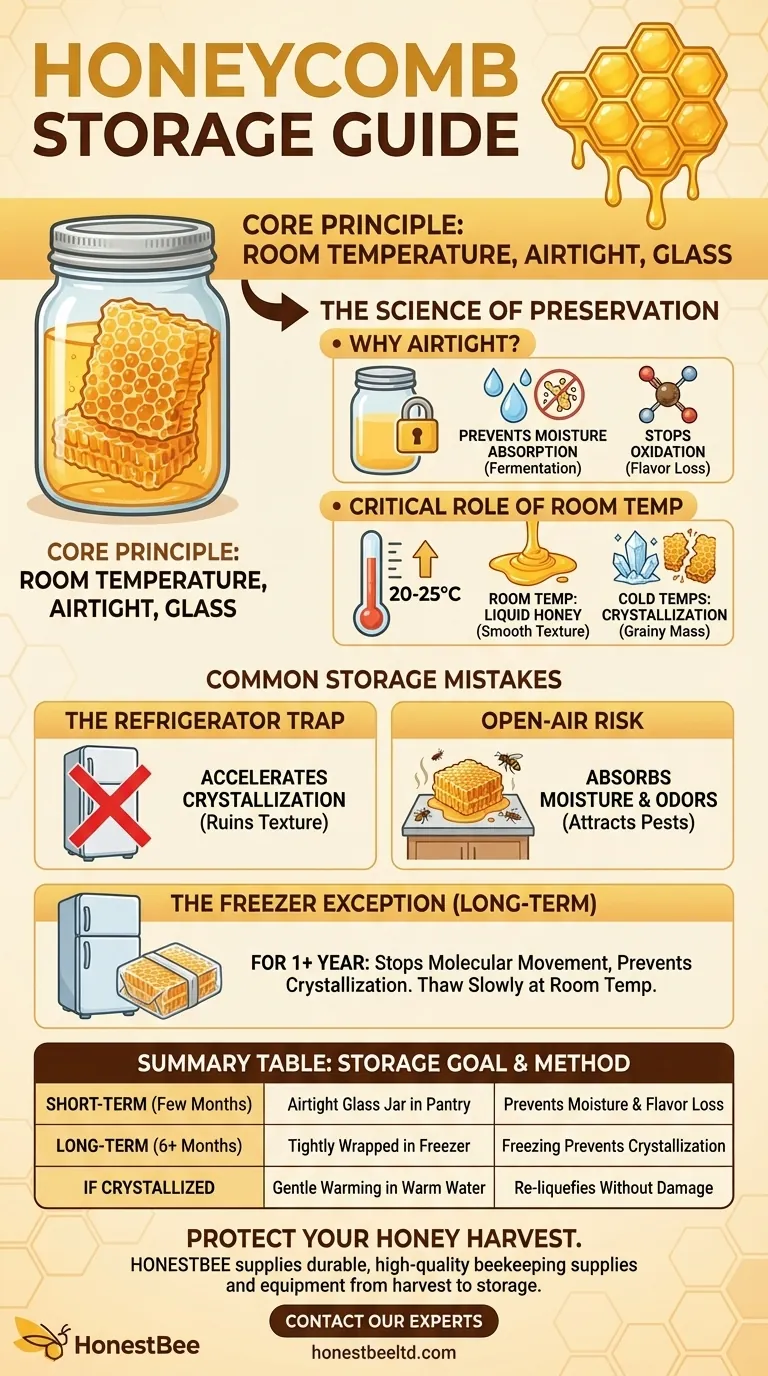 How should honeycomb be stored? Preserve Its Delicate Flavor and Texture Visual Guide