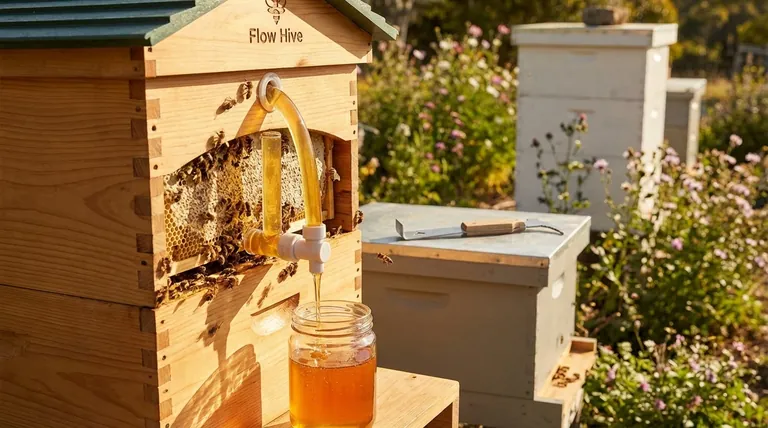 플로우 하이브(Flow Hive)는 꿀을 얼마나 생산할 수 있나요? 스트레스 없는 채밀로 수확량을 극대화하세요