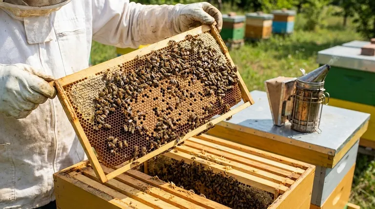 Was sind Brutrahmen? Die essentielle Kinderstube für ein gesundes Bienenvolk