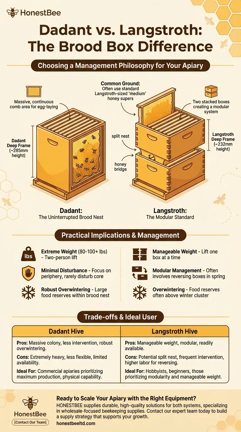 다단통과 랑스트로스통의 차이점은 무엇인가요? 양봉 전략에 맞는 벌통 선택하기 시각적 가이드