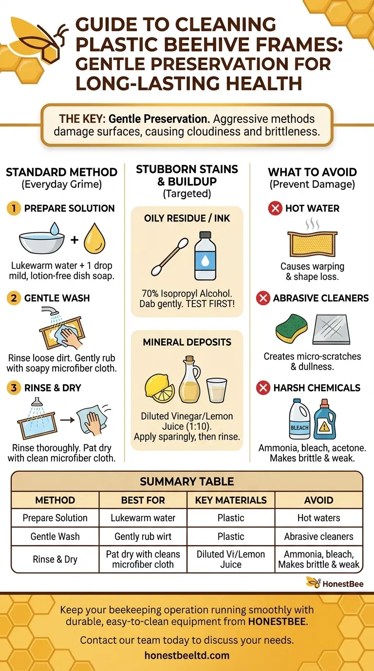 ¿Cómo se limpian los marcos de plástico? Una guía suave para preservar sus marcos Guía Visual