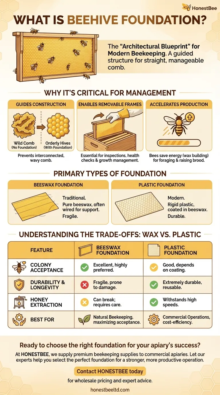 What is beehive foundation? The Essential Guide for Modern Apiary Management Visual Guide