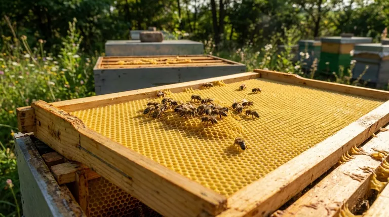 O que é a cera estampada para colmeias? O Guia Essencial para a Gestão Moderna de Apiários