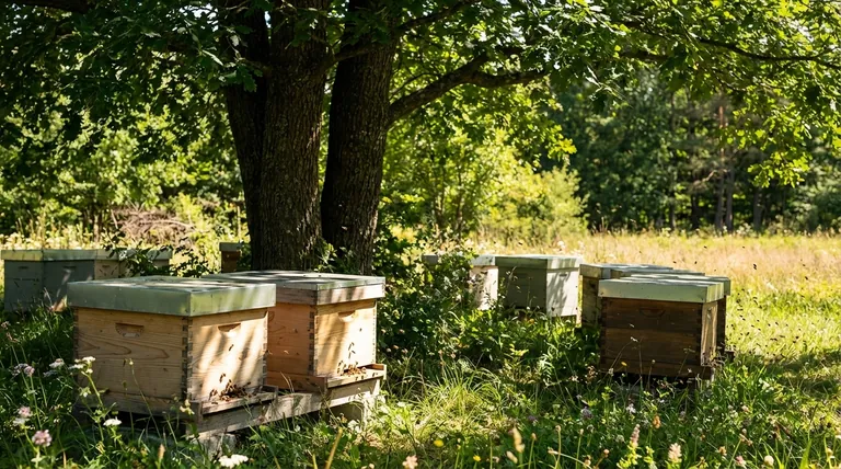 벌집은 햇볕이 잘 드는 곳과 그늘진 곳 중 어디에 두는 것이 더 좋을까요? 번성하는 벌집을 위한 최적의 배치