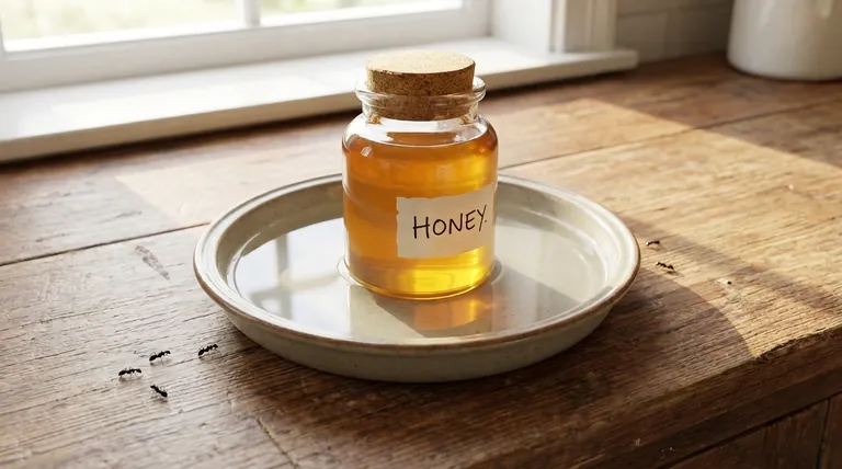 개미로부터 꿀을 어떻게 보호하나요? 간단하고 확실한 장벽 만들기