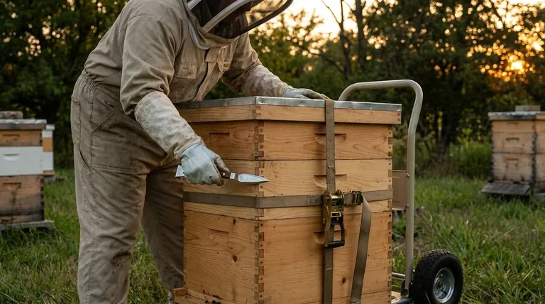 벌통을 들어 올리는 방법은 무엇인가요? 벌통 이전(이동)을 위한 안전하고 효율적인 가이드