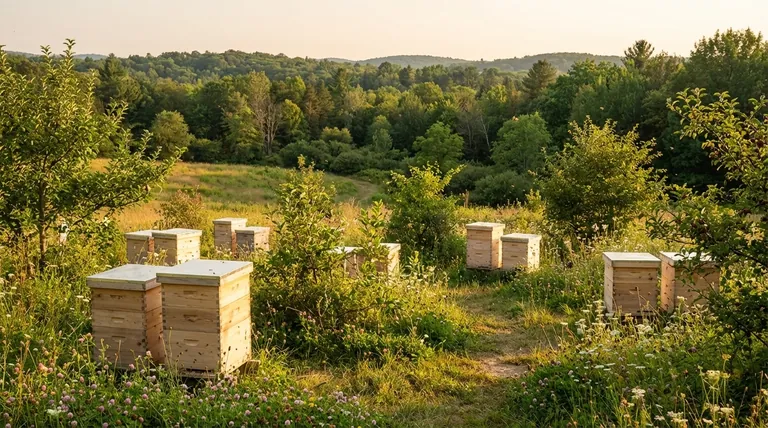 Combien de ruches pouvez-vous installer sur un acre ? Trouvez votre densité d'apiary durable