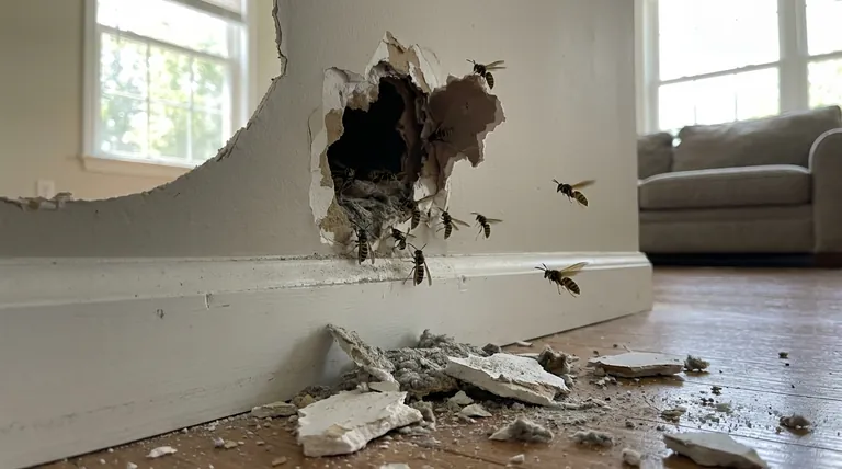 ¿Qué sucede si bloqueas el acceso a un nido de avispas? No cometas este peligroso error