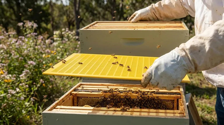 Quand dois-je ajouter une grille à reine ? Un guide sur le moment opportun pour une récolte de miel optimale