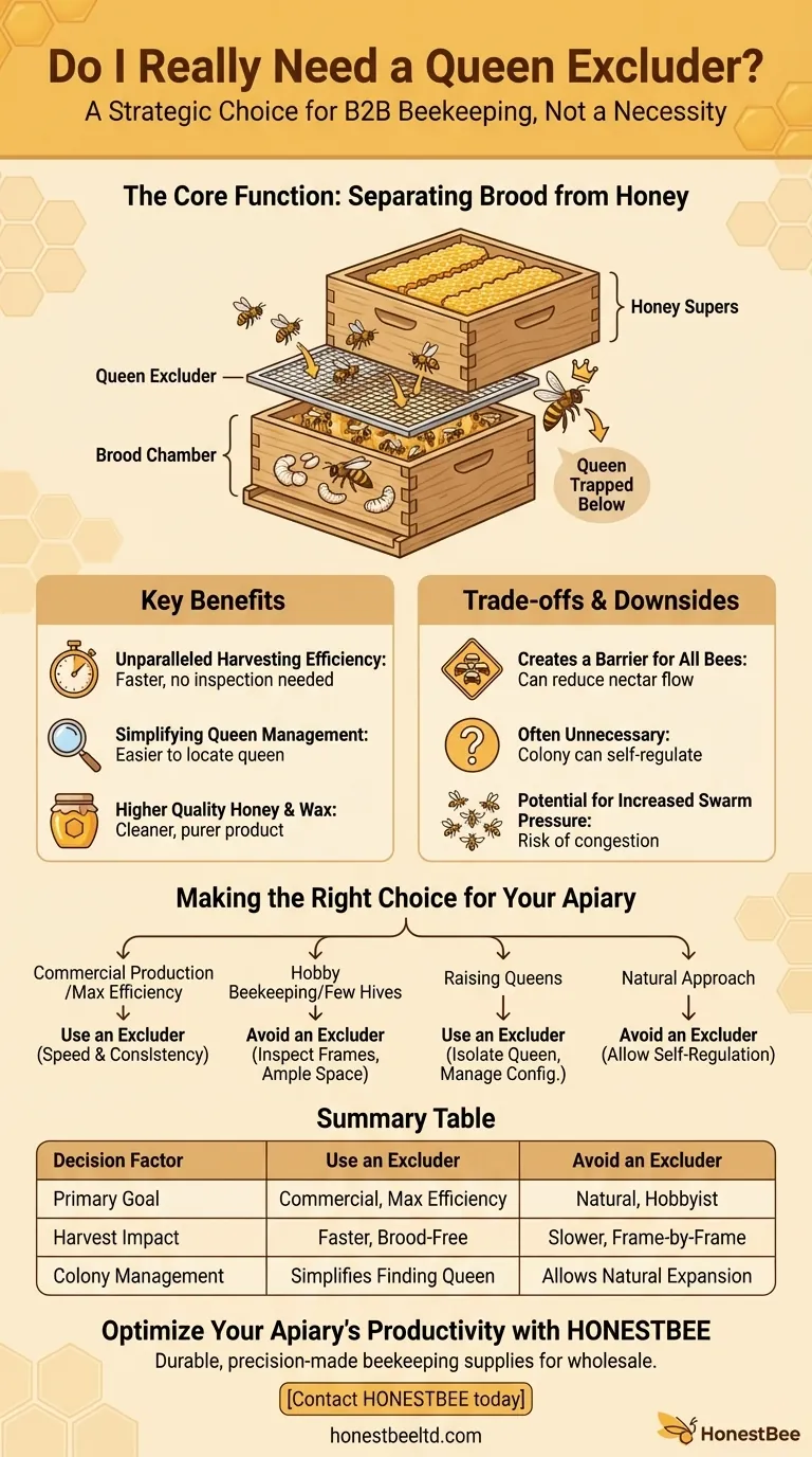 Eu realmente preciso de um excluidor de rainhas? Um guia para maximizar a eficiência da sua colheita de mel Guia Visual