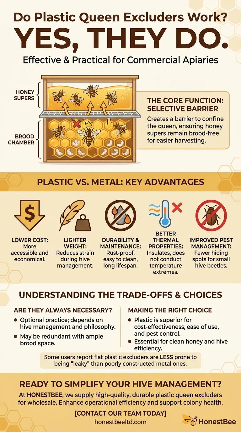 Les séparateurs de reine en plastique fonctionnent-ils ? Une solution rentable pour les ruchers modernes Guide Visuel