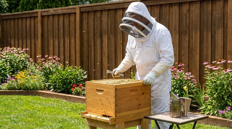 뒷마당에 벌통을 두는 것이 안전할까요? 책임감 있는 양봉을 위한 안내서