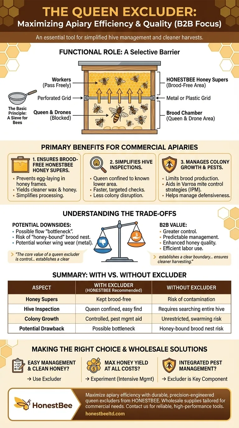 여왕벌 배제 장치는 얼마나 중요합니까? 깨끗한 꿀과 벌통 관리를 위해 필수적입니다 시각적 가이드