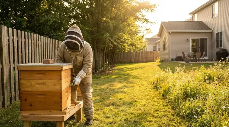 A che distanza dovrebbe essere un alveare da casa tua? Padroneggia il posizionamento sicuro dell'arnia per la tua proprietà