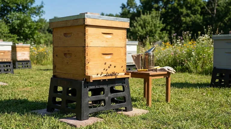 벌통 받침대의 높이는 어느 정도여야 할까요? 양봉장을 위한 완벽한 균형을 이루세요