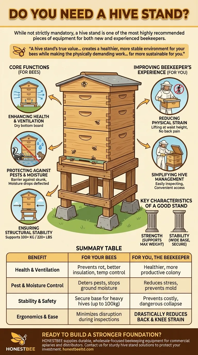 Ai-je besoin d'un support de ruche ? Essentiel pour la santé des abeilles et une apiculture plus facile Guide Visuel