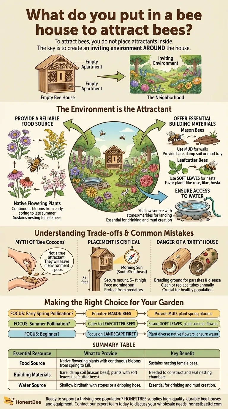 ¿Qué se pone en una casa para abejas para atraerlas? Crea el hábitat perfecto para polinizadores nativos Guía Visual
