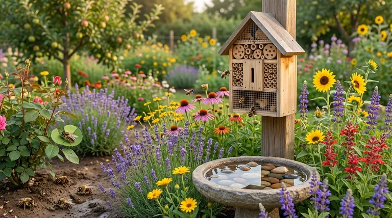 Cosa si mette in una casetta per api per attirarle? Crea l'Habitat Perfetto per gli Impollinatori Nativi