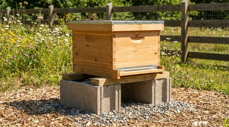 Su cosa dovrei appoggiare la mia arnia? Una guida ai supporti per arnie e alla loro posizione per una colonia sana